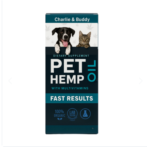 PET HEMP OIL AZUL